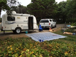 Our Camp at Tillicum Beach State Park