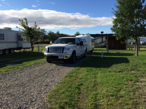 I did this!  I backed WS into this spot in Hardin, MT!  Alone.  Unassisted.  But it took me 20 minutes! :-)