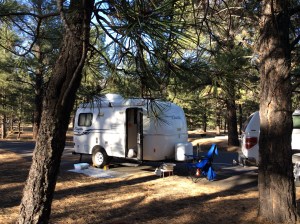 Our campsite at Bonito in Coconino National Forest