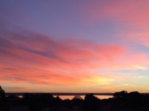 Sunrise in Santa Rosa!