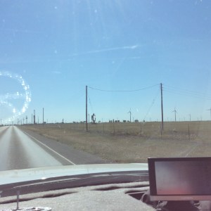 Windmills AND oil wells