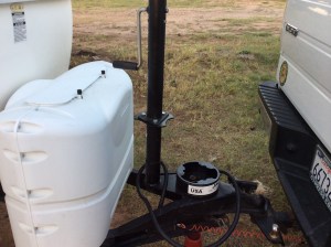 Jack-E-Up sitting in the Jack-E-Hand