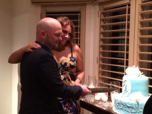 Getting in practice for the next cake.  :-)