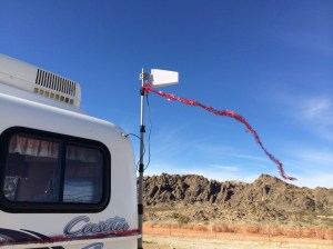 The Joel Pole and WS all decked out.