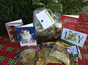 Some Christmas cards and presents I just received in the mail!  Fun!