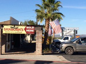 The main business here these days seems to be selling Mexico insurance!