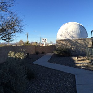 The University quality Planetarium at Butterfield RV Park
