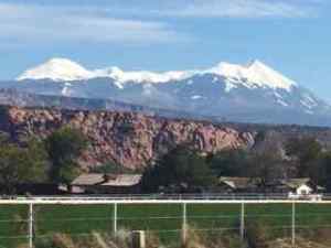 View from right behind the OK RV Park, where I'm staying.