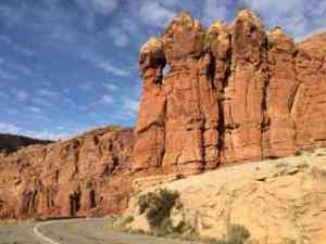 Arches NP.  You know the red in the rocks is caused by oxidation?  It's rust!