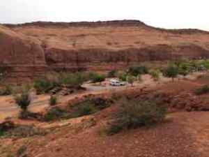 My campsite from a distance.  Hardly anyone here.